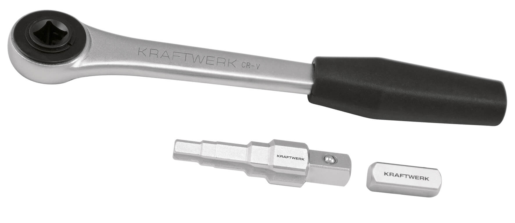 Umsteckknarre/Stufenschlüsselsatz 1/2"