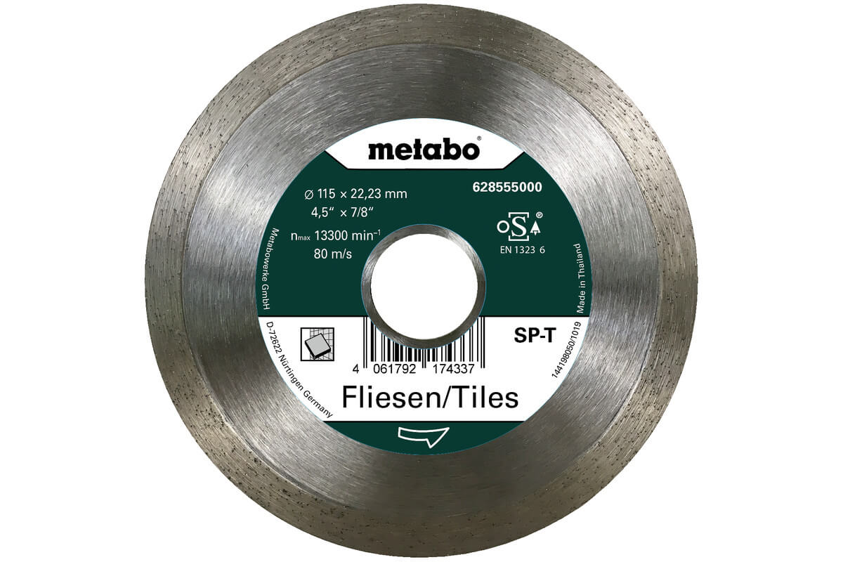 Diamanttrennscheibe SP - T, 115x22,23 mm, Fliesen (628555000)