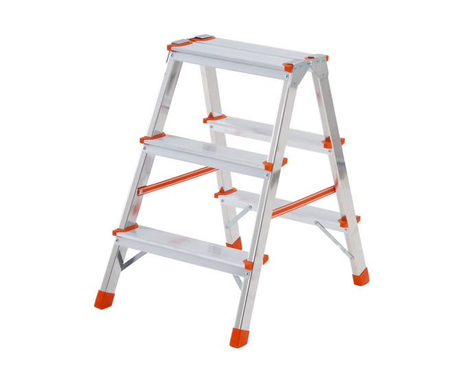 Doppelstufenleiter 2x2+1 Stufen