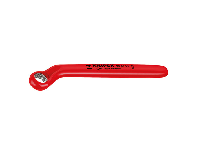 Ringschlüssel KNIPEX isoliert bis 1000V gekröpft SW24