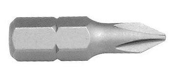 1/4" Phillips bit 25 mm Nr. 1, 5Stk