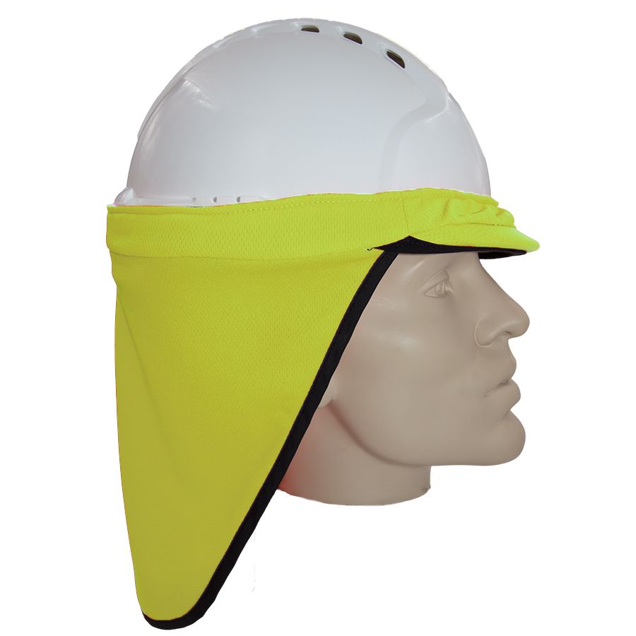 Nackenschutz Farbe leuchtgelb UV 50+