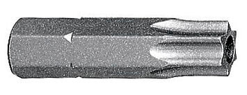 1/4" TX-Bit 25 mm  T20 mit Bohrung, 5Stk