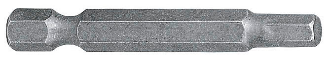 1/4" hexagonal bit 50 mm 6 mm, 5pcs