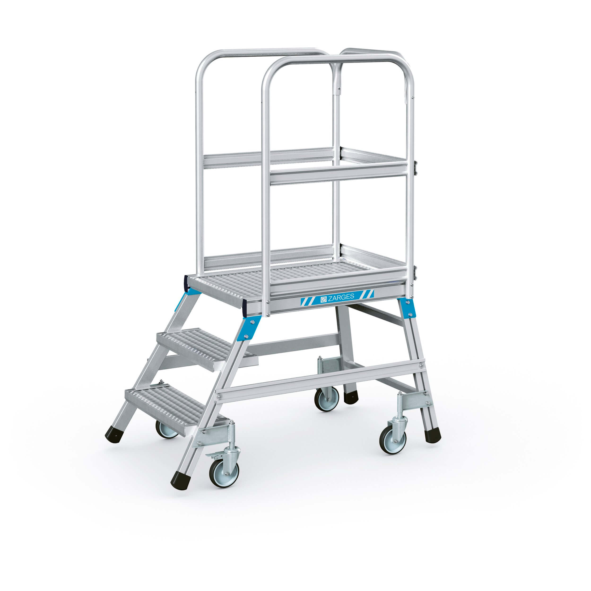 Podesttreppe, einseitig 3 Stufen