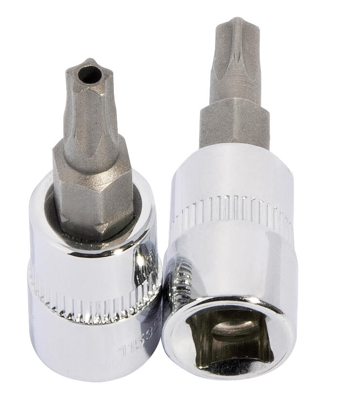 1/4" 5-Stern-Loch-TX-Bit-Stecknuss TS15