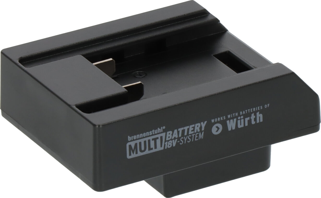 Adapter Würth für LED Baustrahler im brennenstuhl® Multi Battery 18V System