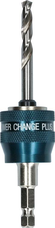 Adapter BOSCH® PowerChange Plus mit Sechskant Aufnahme und Zentrierbohrer