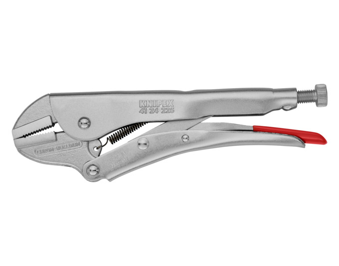 Gripzange vernickelt gerade Backen Länge 225mm
