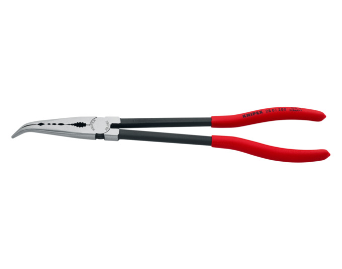 Montierzange Knipex Länge: 280mm, 45° gebogen