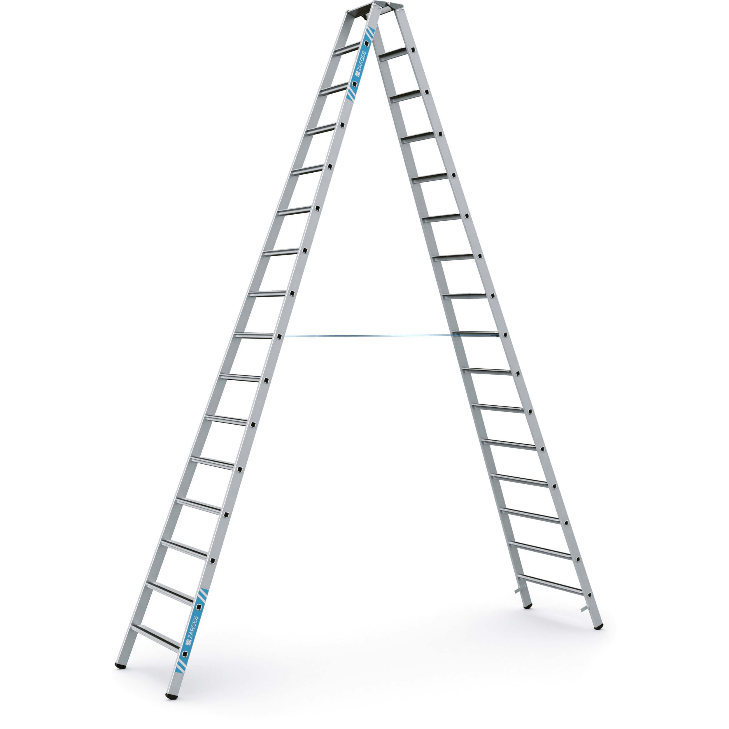 Saferstep B - LM-Stufen-Stehleiter 2 x 16 Stufen