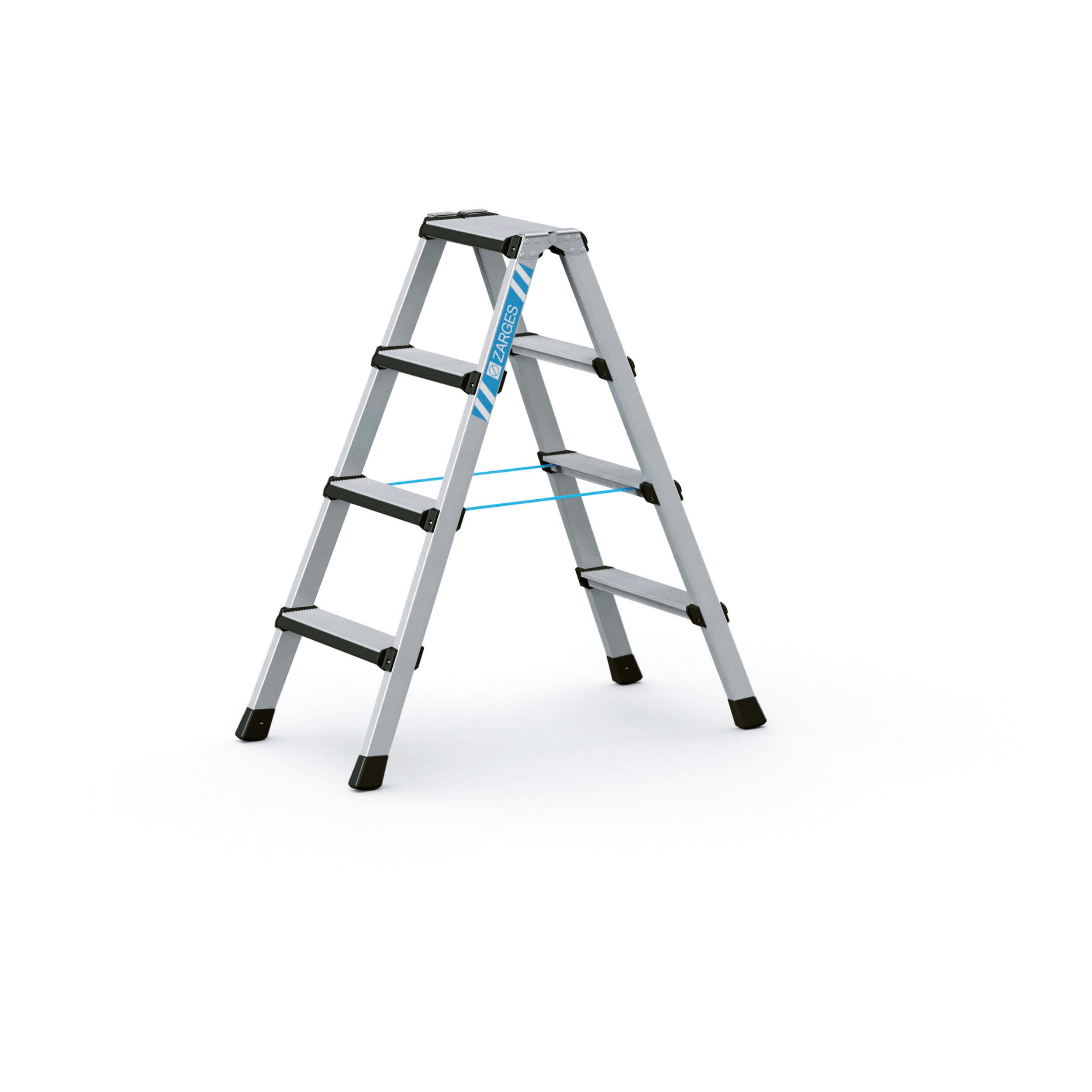 Comfortstep B - LM-Stufen-Stehleiter 2 x 4 Stufen