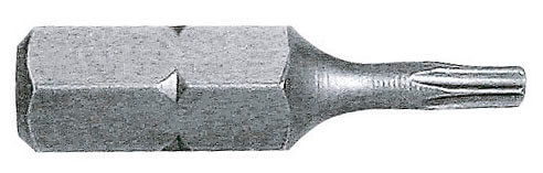1/4" TX bit 25 mm T25, 5Stk