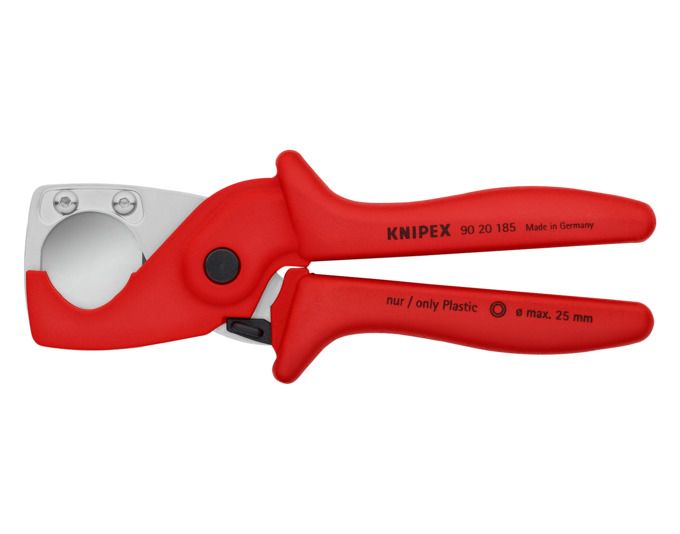 Schlauch- und Schutzrohrschneider Knipex PlastiCut® Länge 185 mm