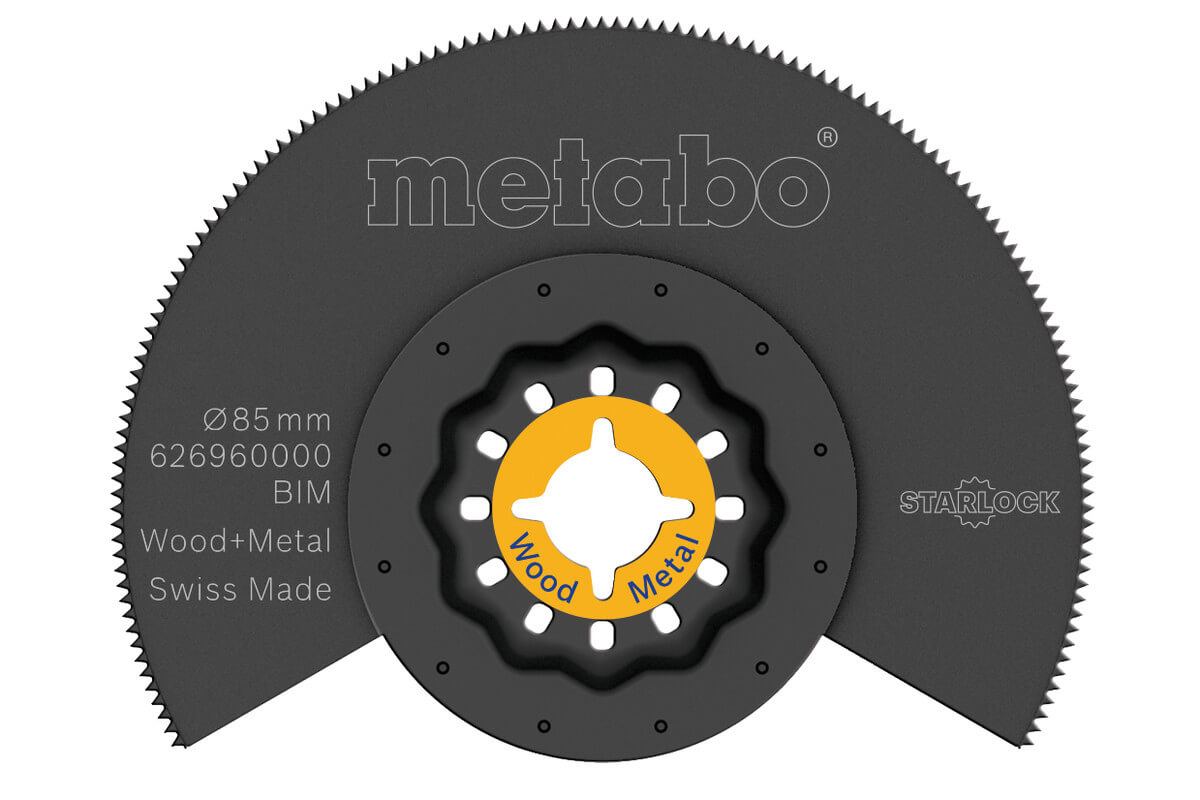 Segmentsägeblatt Holz+Metall BiM 85 mm STARLOCK